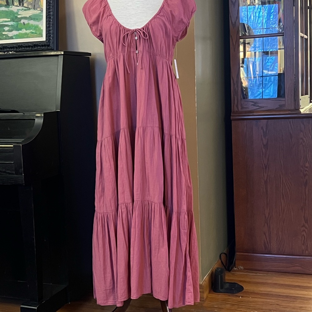 Lucky Brand Mauve Maxi Dress